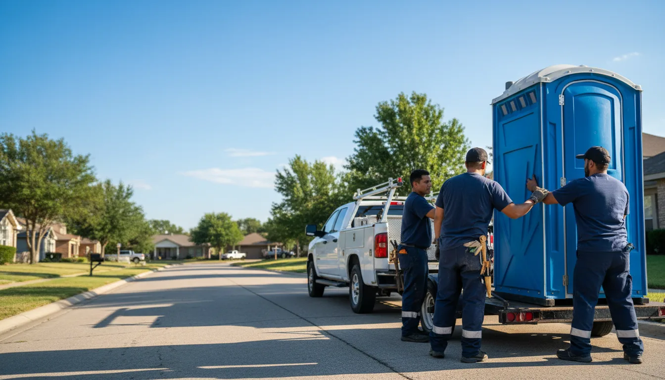 Portable Toilet Rental in Zavalla, TX near me